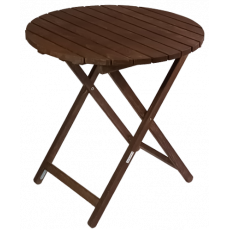 DIRECTOR-T τραπέζι κήπου ξύλινο εμποτισμού ΧΡΩΜΑ ΕΠΙΛΟΓΗΣ, Φ70xΗ74